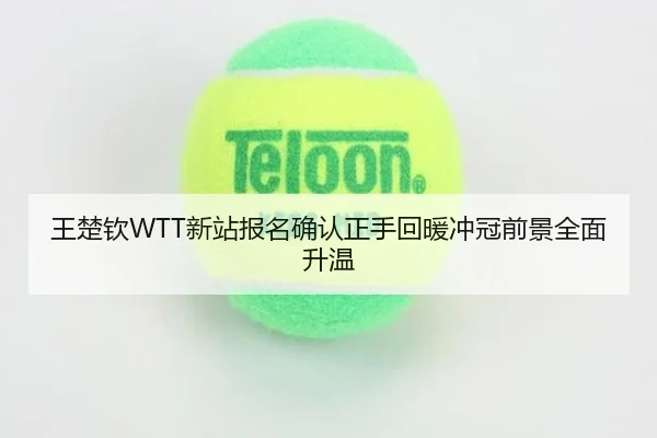 王楚钦WTT新站报名确认正手回暖冲冠前景全面升温
